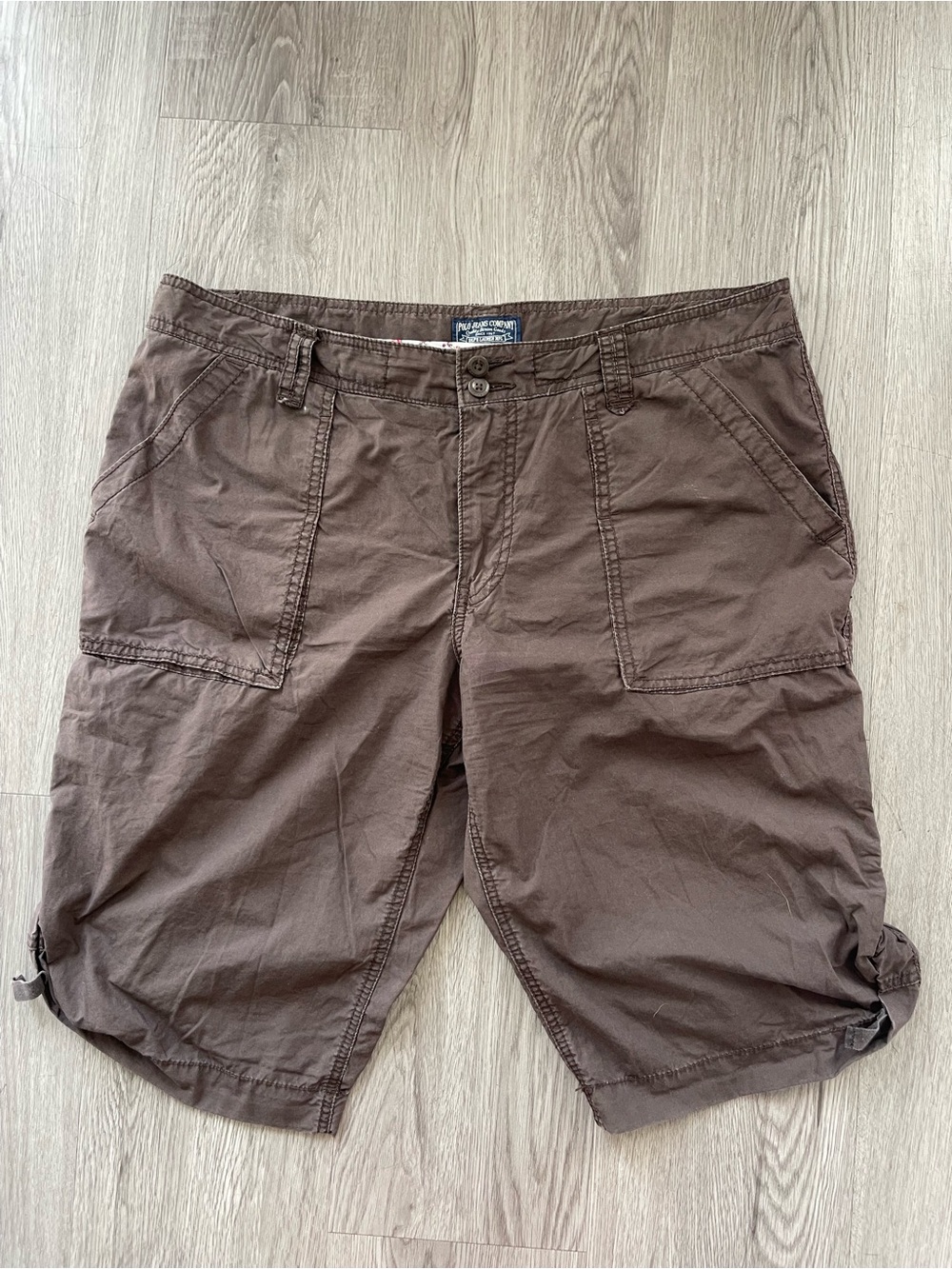 Polo jeans company women’s Casual Brown Cargo capris